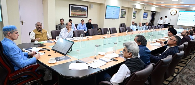 'CM Omar Abdullah reviews draft Industrial Policy 2026–35 Directs department to ensure policy is balanced, pragmatic'